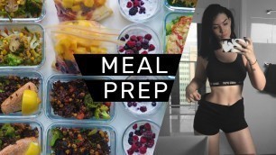 'MEAL PREP WITH ME: 7 easy meals!'