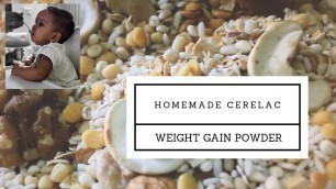 'Homemade cerelac| uggu powder|| weight gain food for babies | high nutritious food for healthy baby'