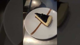 'Blueberry cheesecake plating for more pictures and plating technic visit/follow my IG @chefireft'