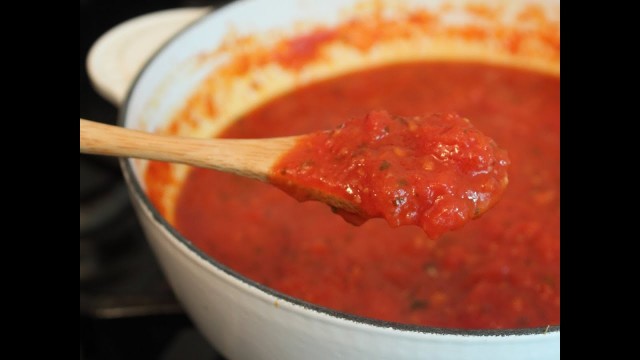 'Pizza Sauce Recipe - Chef John\'s Secret Pizza Sauce Recipe'