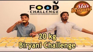 '20 KG BIRYANI EATING CHALLENGE | FOOD COMPETITION TAMIL | NEEDY PEOPLE'