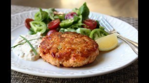 'Fresh Salmon Cakes Recipe - Salmon Patties with Fresh Wild Salmon'