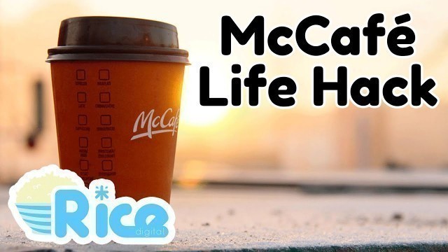 'McDonald\'s McCafé Life Hack - Pro Gamer Life Hacks'