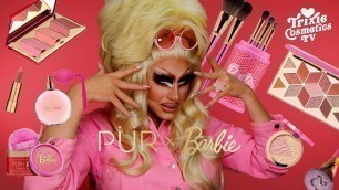 'Trixie Reviews The PUR x Barbie Collection'