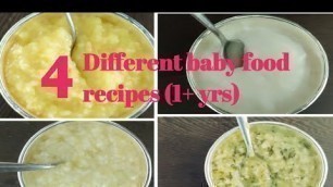 'Healthy weight gain Baby Food Recipes | Lunch recipes for 1+year old babies| Easy Baby lunch recipe'