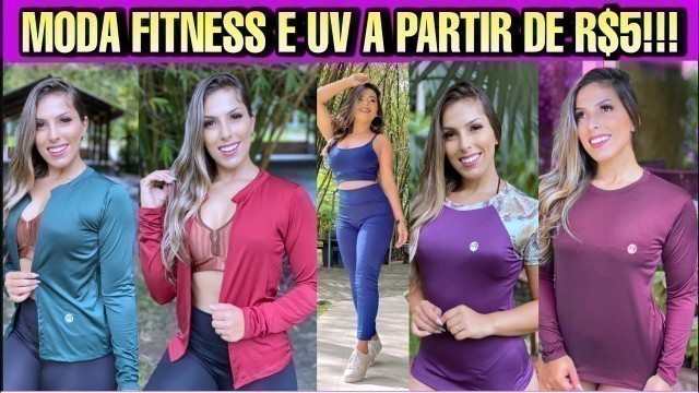 'FORNECEDORA DE MODA FITNESS E PROTEÇÃO UV NO ATACADO A PARTIR DE R$ 5,00'