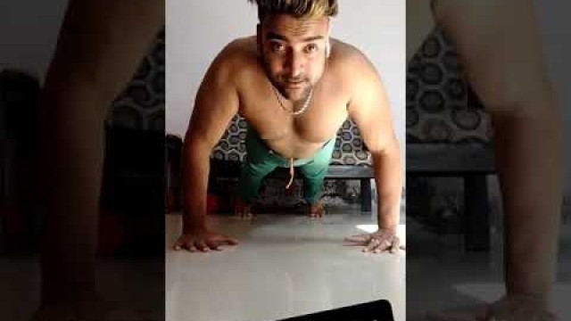 'Push-up u.v the gym'