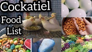 'cockatiel food list malayalam /#cockatiels #paravakoottam'