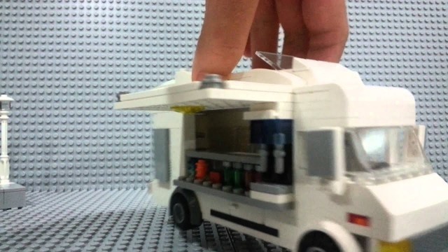 'Lego food truck moc review'