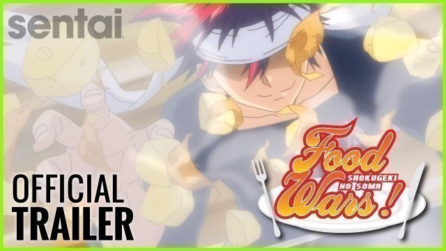 'Food Wars! Official Trailer'