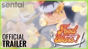 'Food Wars! Official Trailer'