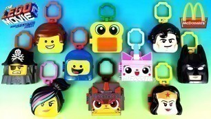 '2019 McDONALD\'S LEGO MOVIE 2 THE SECOND PART HAPPY MEAL TOYS FULL SET 10 KID ASIA EUROPE US UNBOXING'