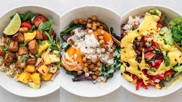 'BALANCED BOWLS / whole food plant based (full recipes)'