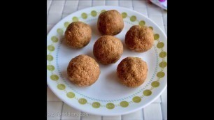 'Sesame Peanut Ladoo (Healthy Weight Gain Recipe for Kids)'