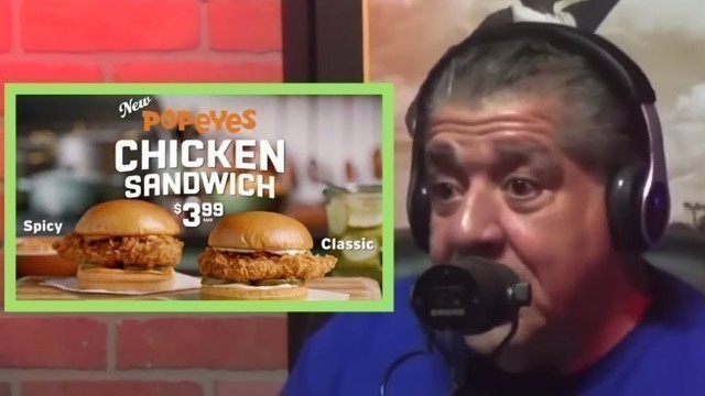 'Joey Diaz on Popeye\'s vs Chick-fil-A Chicken Sandwiches'