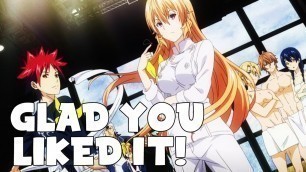 'Live Reaction Shokugeki no Soma Season 4 Episode 12 UNTIL WE MEET AGAIN!'