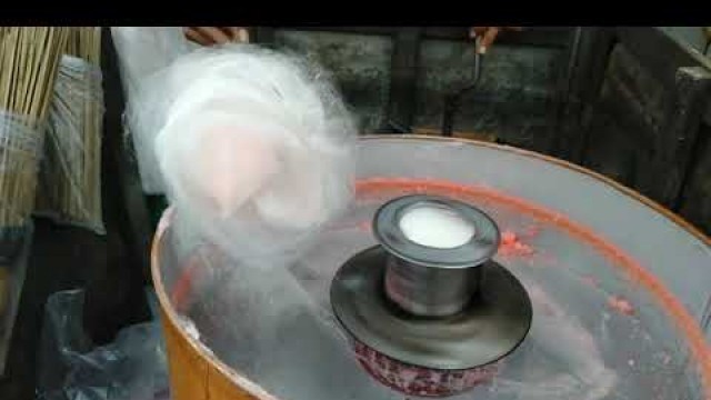 'Hawai Mithai | How to Make Cotton Candy | Street Food Cart'