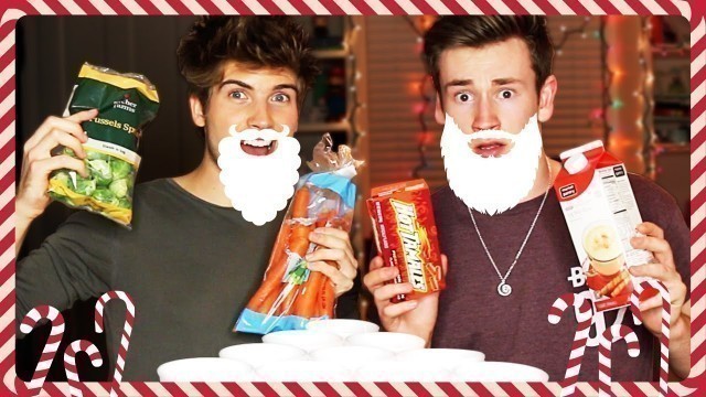 'FESTIVE FOOD PONG CHALLENGE WITH JOEY GRACEFFA'