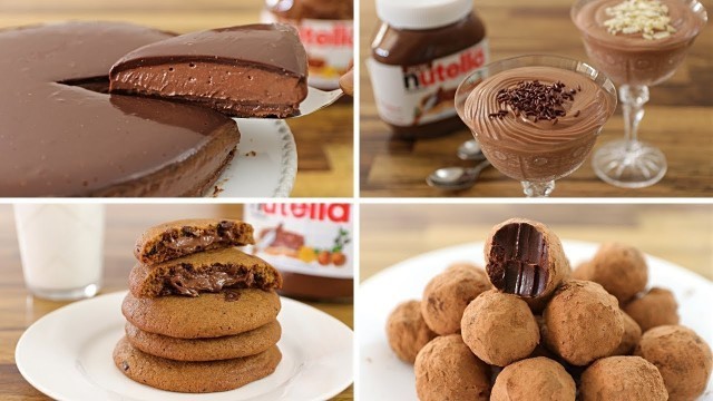 '4 Easy Nutella Dessert Recipes'