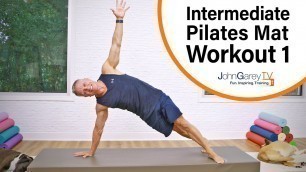 'Intermediate Pilates Mat Workout 1 -  15 Minutes'