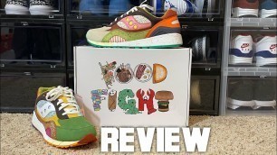 'In Hand Review & On Feet Saucony Shadow 6000 “Food Fight” #FoodFight #SauconyShadow6000'