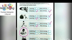 'K2 - Science: Healthy and Unhealthy Food (Activity Book p. 20, 21, and 22)'