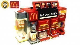 'レゴで作ったマクドナルドが凄すぎた!! LEGO McDonald\'s order automation machine!'