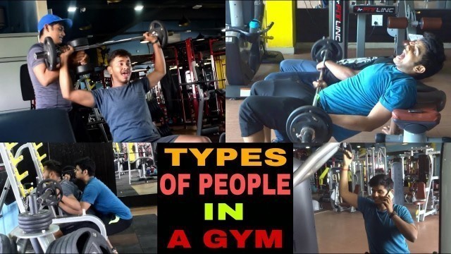 'Types Of People In An Indian Gym I U.V Life I Ayush Singh'