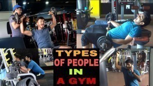 'Types Of People In An Indian Gym I U.V Life I Ayush Singh'