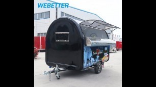 'Custom Street Food Cart Truck Trailer Van for Serving Fruit pies | Stylish Design'