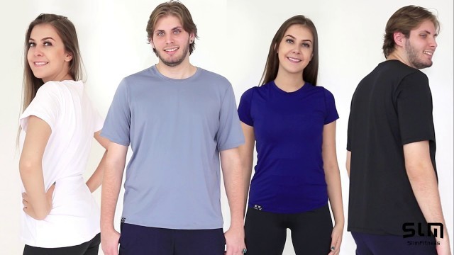 'Camisa proteção UV manga curta SLIM FITNESS'