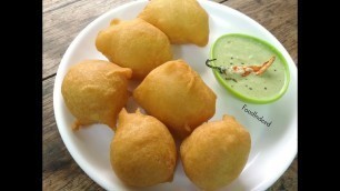 'मैसूर बोंडा/Mysore Bonda Recipe in Hindi/South Indian Breakfast Recipe #53'