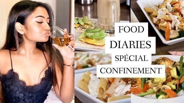 '24H DANS MON ASSIETTE EN CONFINEMENT✨ FOOD DIARIES'