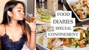 '24H DANS MON ASSIETTE EN CONFINEMENT✨ FOOD DIARIES'