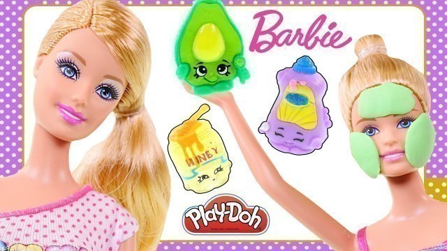 'BARBIE Deluxe Doll House Bathroom Accessories Barbie Beauty Play Doh Products (Shopkins)'