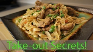 'How To Make Beef Lo Mein (The SECRET) To This Chinese Food!'