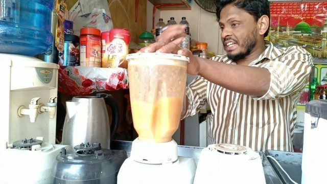 'Fresh Papaya Juice | Refreshing Papaya Juice | Street Food Cart'