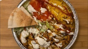 'Halal Guys Chicken Over Rice Recipe |NYC street food | Halal Cart style chicken and rice| Halal guys'