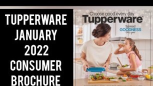 'Tupperware India Consumer Brochure January 2022'