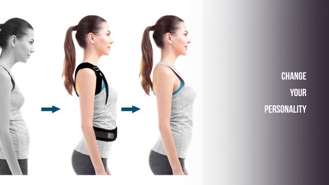 'Number 1 Adjustable Zinggen Fitness magnetic Posture Corrector Belt - MasDeal'