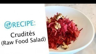 'Crudités (Raw Food Salad) - Healthy, easy Cooking | Buchinger Wilhelmi'