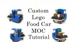 'LEGO 3 Wheeled Food Car Tutorial'