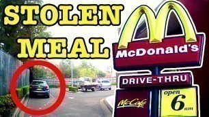 'McDonalds Drive-Thru Nightmare Who Stole My Family\'s Meal Scam Caught On Camera'