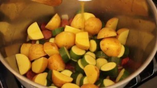 'Food Wishes Recipes - Sausage, Zucchini, Potato Stew Recipe - How to Make Sausage Vegetable Stew'