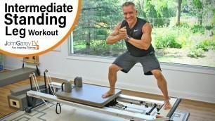 'Intermediate Reformer Standing Leg Workout'