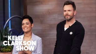 'Kelly Gets Into Food Fight With Duff Goldman, Joel McHale And Grace Byers | Sneak Peek'