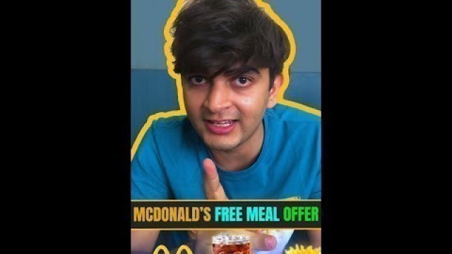 'How to get a Free Meal at McDonalds