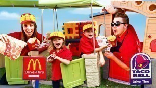 'McDonalds Drive Thru Taco Bell vs McDonalds Parody & Compilation'