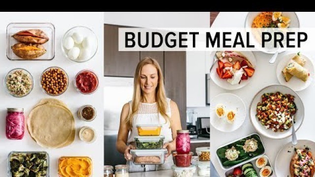 'BUDGET MEAL PREP | healthy recipes under $3 (using high-quality ingredients)'