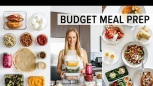 'BUDGET MEAL PREP | healthy recipes under $3 (using high-quality ingredients)'